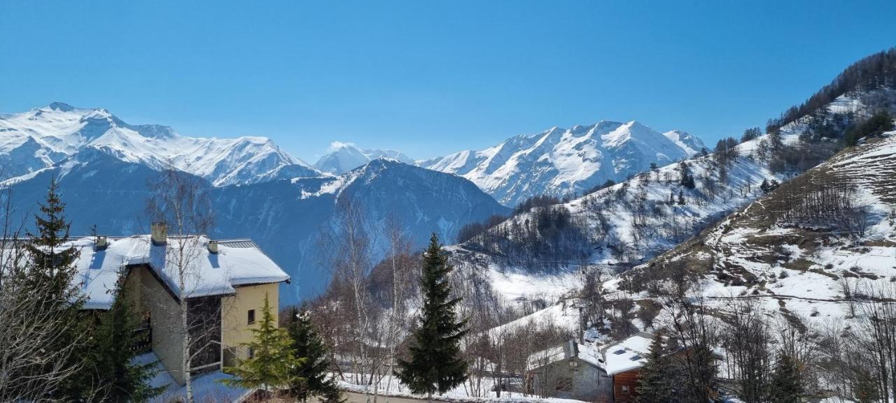 Studio Uissan Pour 5 Personnes A Cote Des Pistes Huez Eksteriør billede